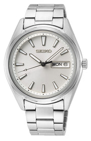 SEIKO Essentials Quartz Silver Dial Men's Watch-SUR345P1