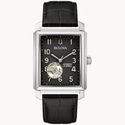 Bulova Sutton Automatic Black Dial Watch -96A269