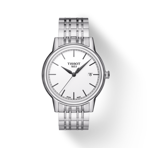 Tissot T-Classic Carson White Dial Men's Watch T085.410.11.011.00