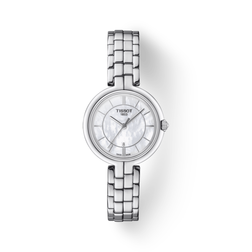 Tissot Flamingo Mother of Pearl Dial Ladies Watch T094.210.11.111.00