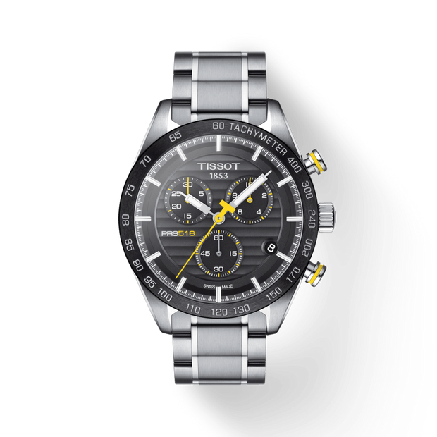 Tissot PRS 516 Chronograph Black Dial Men's Watch T100.417.11.051.00