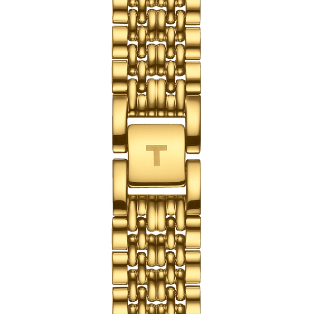 Tissot T-Classic Champagne Dial Ladies Watch T109.210.33.021.00