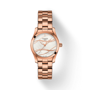 Tissot T-Wave Mother of Pearl Diamond Dial Ladies Watch T112.210.33.111.00