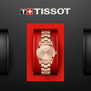 TISSOT T-Wave Rose Diamond Dial Ladies Watch T112.210.33.456.00