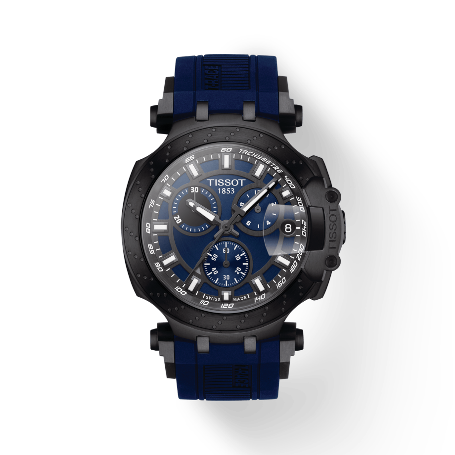 Tissot T-Race Chronograph Quartz Blue Dial Men's Watch