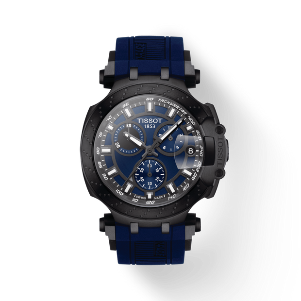 Tissot T-Race Chronograph Quartz Blue Dial Men's Watch T115.417.37.041.00