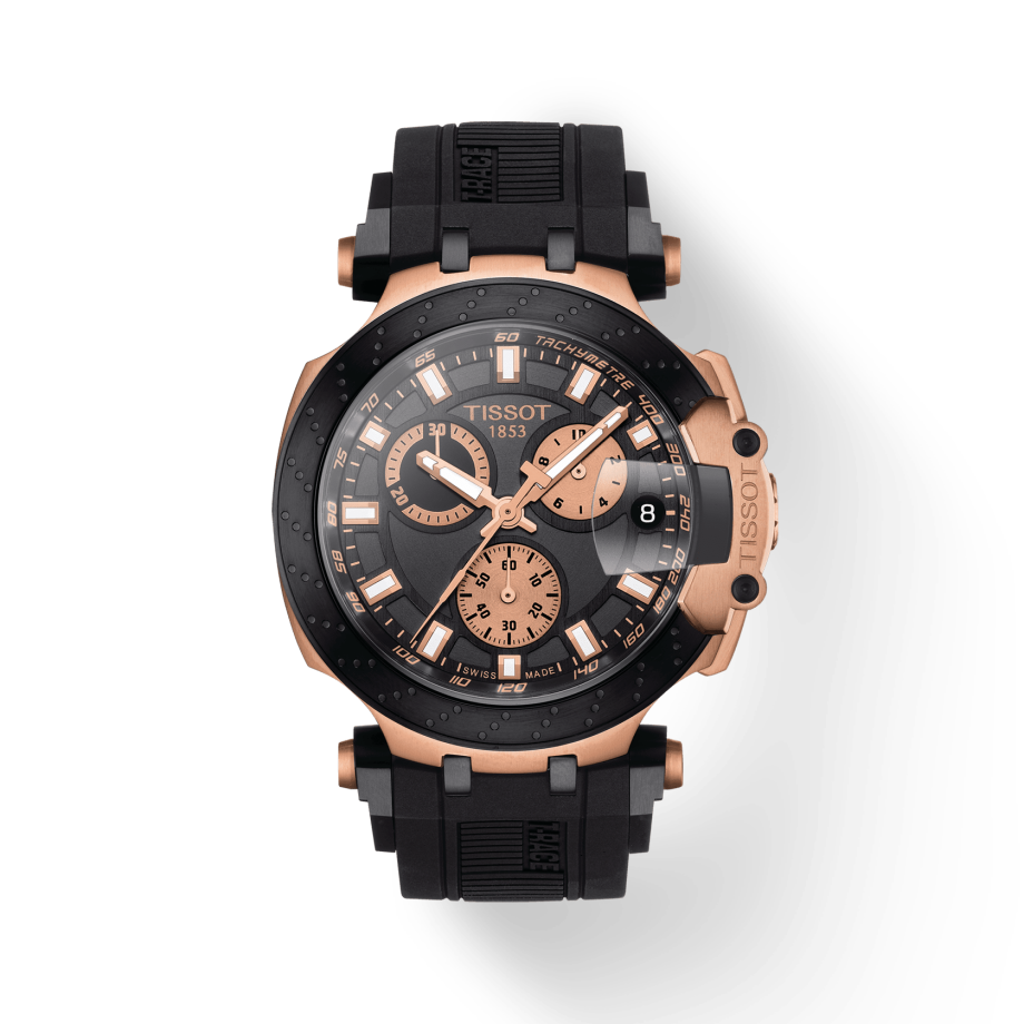 Tissot T-Race Chronograph Quartz Black Dial Men's Watch T115.417.37.051.00