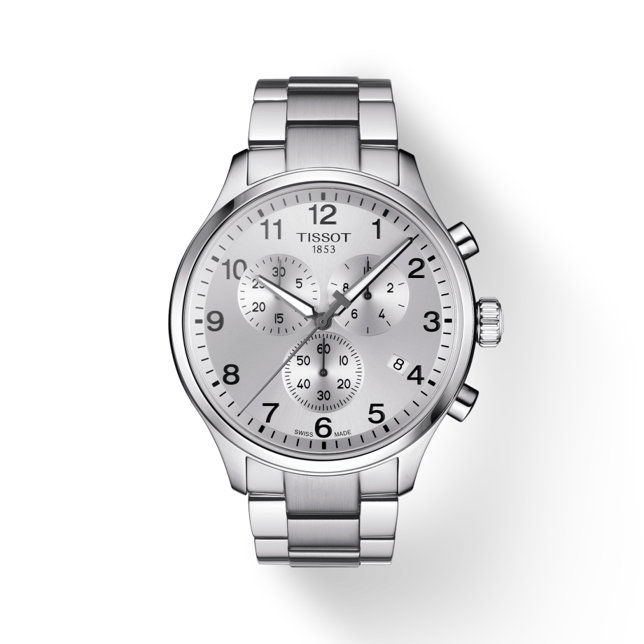 TISSOT Chrono XL Classic Silver Dial Men's Watch