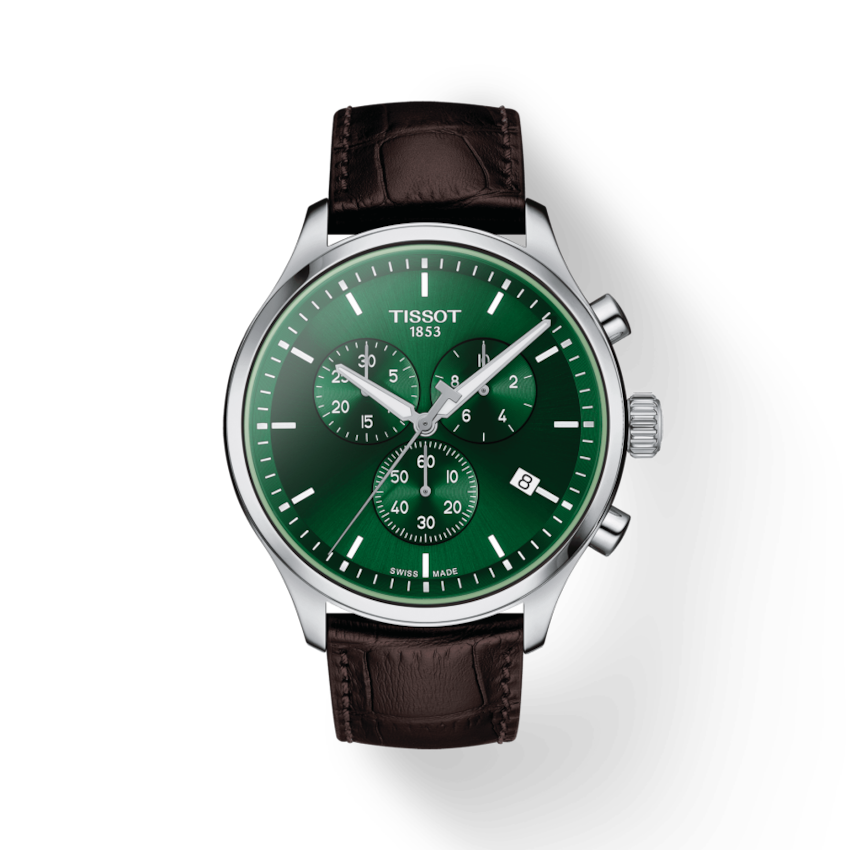 Tissot T-Sport Chronograph Quartz Green Dial Men's Watch T116.617.16.091.00