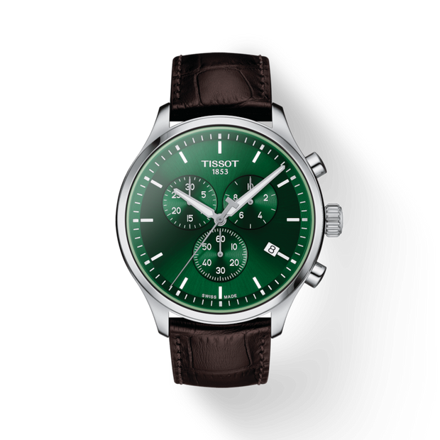 Tissot T-Sport Chronograph Quartz Green Dial Men's Watch T116.617.16.091.00