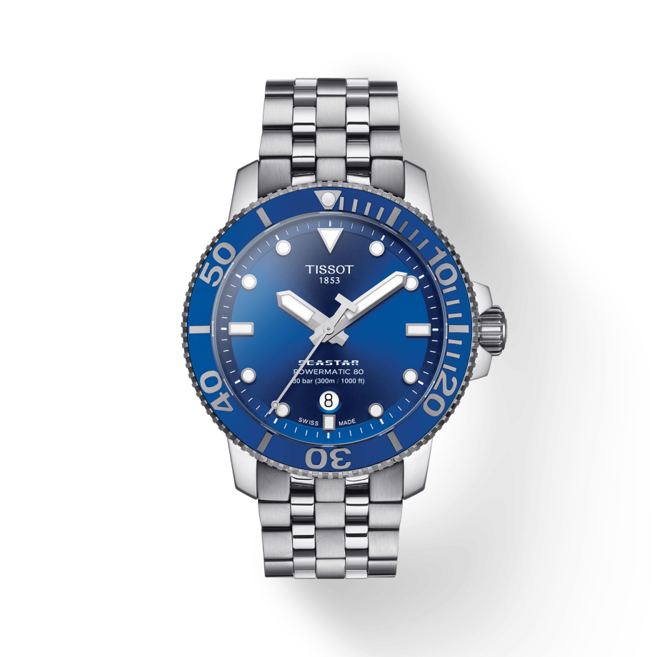 Tissot Seastar 1000 Automatic Blue Dial Men's Watch T120.407.11.041.00
