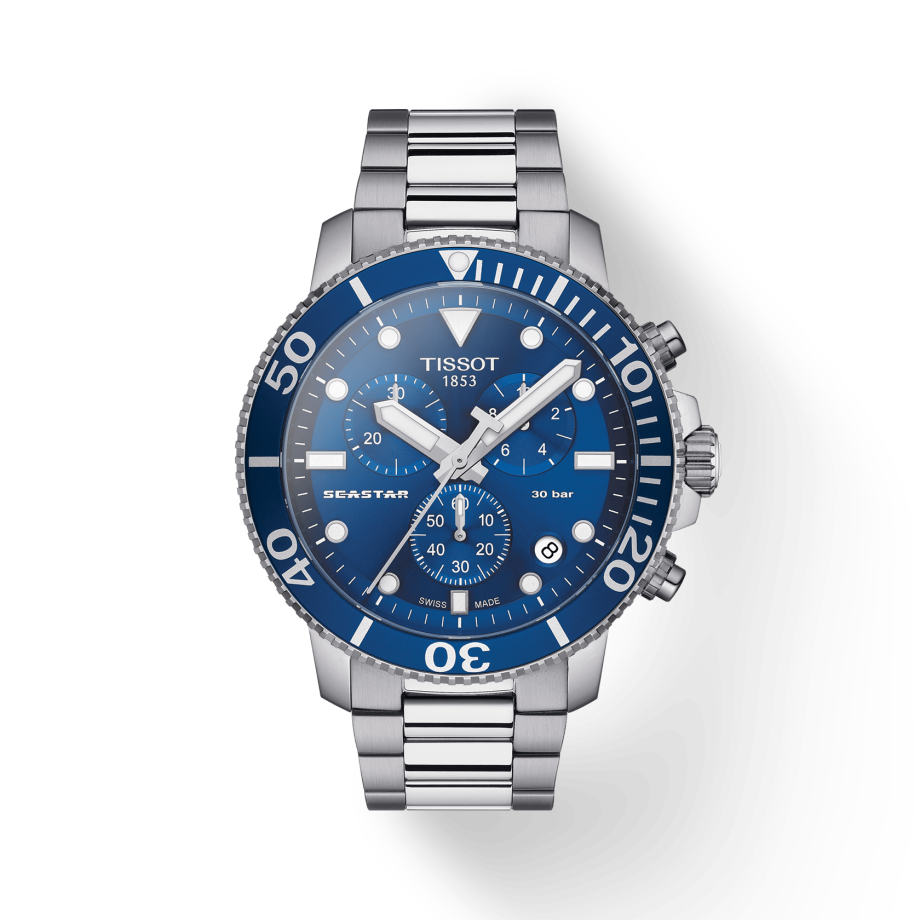 Tissot Seastar 1000 Chronograph Men's 45.5 Battery Watch T120.417.11.041.00