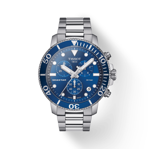 Tissot Seastar 1000 Blue Dial Men's Chronograph Watch T120.417.11.041.00