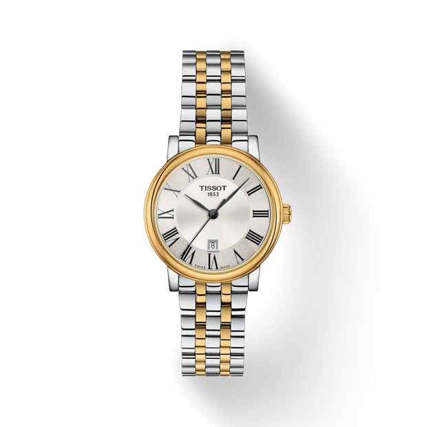 Tissot Carson Premium Lady Yellow Gold Plated T122.210.22.033.00