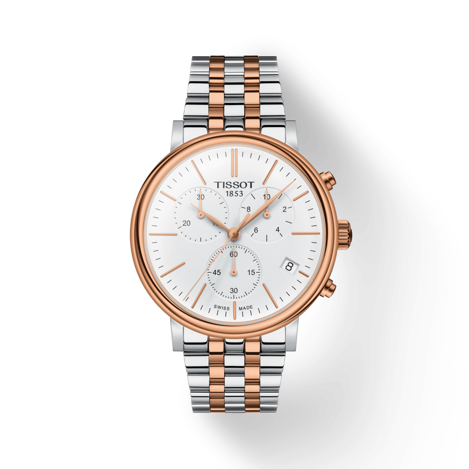 Tissot Carson Men's 41mm Premium Chronograph Watch