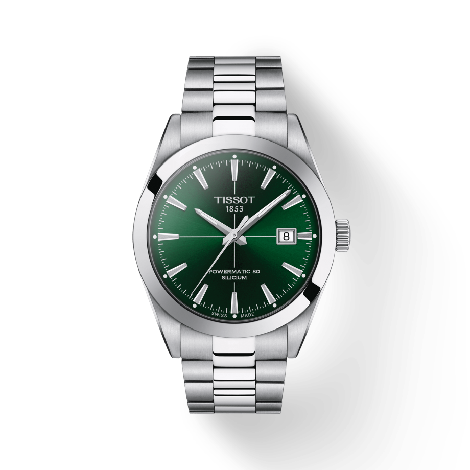 Tissot Gentleman Green Dial Powermatic 80 Silicium