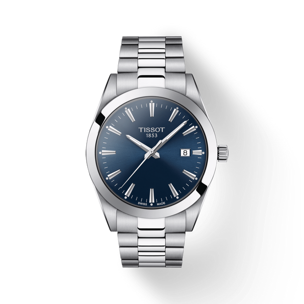 Tissot Gentleman 40mm Quartz Blue Dial Men's Watch T127.410.11.041.00