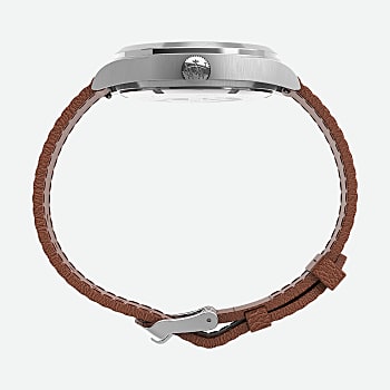 Timex Waterbury Traditional Day-Date 39mm Leather Strap Watch-TW2U90400
