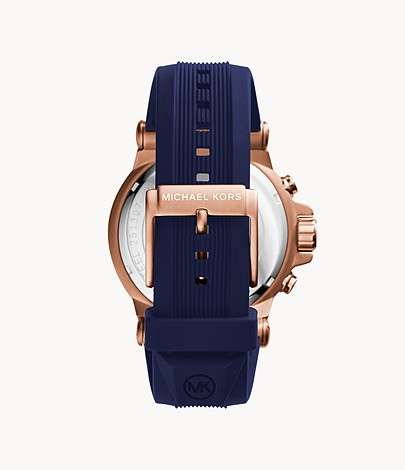 Navy michael kors hot sale watch