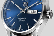 TAG HEUER Carrera Blue Dial Stainless Steel Men's Watch WAR201E.BA0723