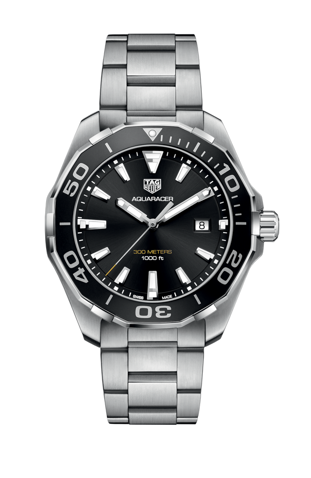TAG HEUER Aquaracer 300M Quartz Black Dial Men's Watch