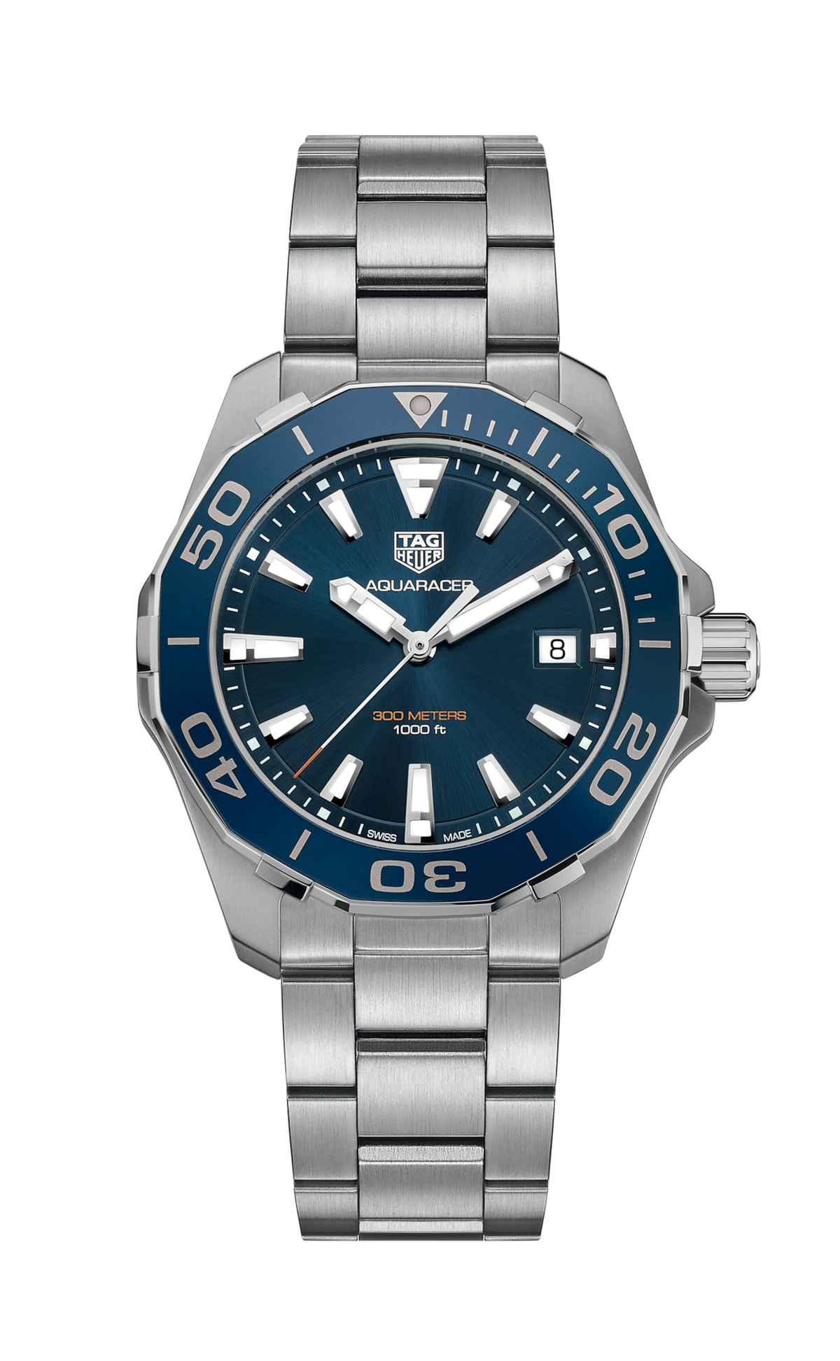 Tag Heuer Aquaracer Blue Dial Men's Watch WAY111C.BA0928