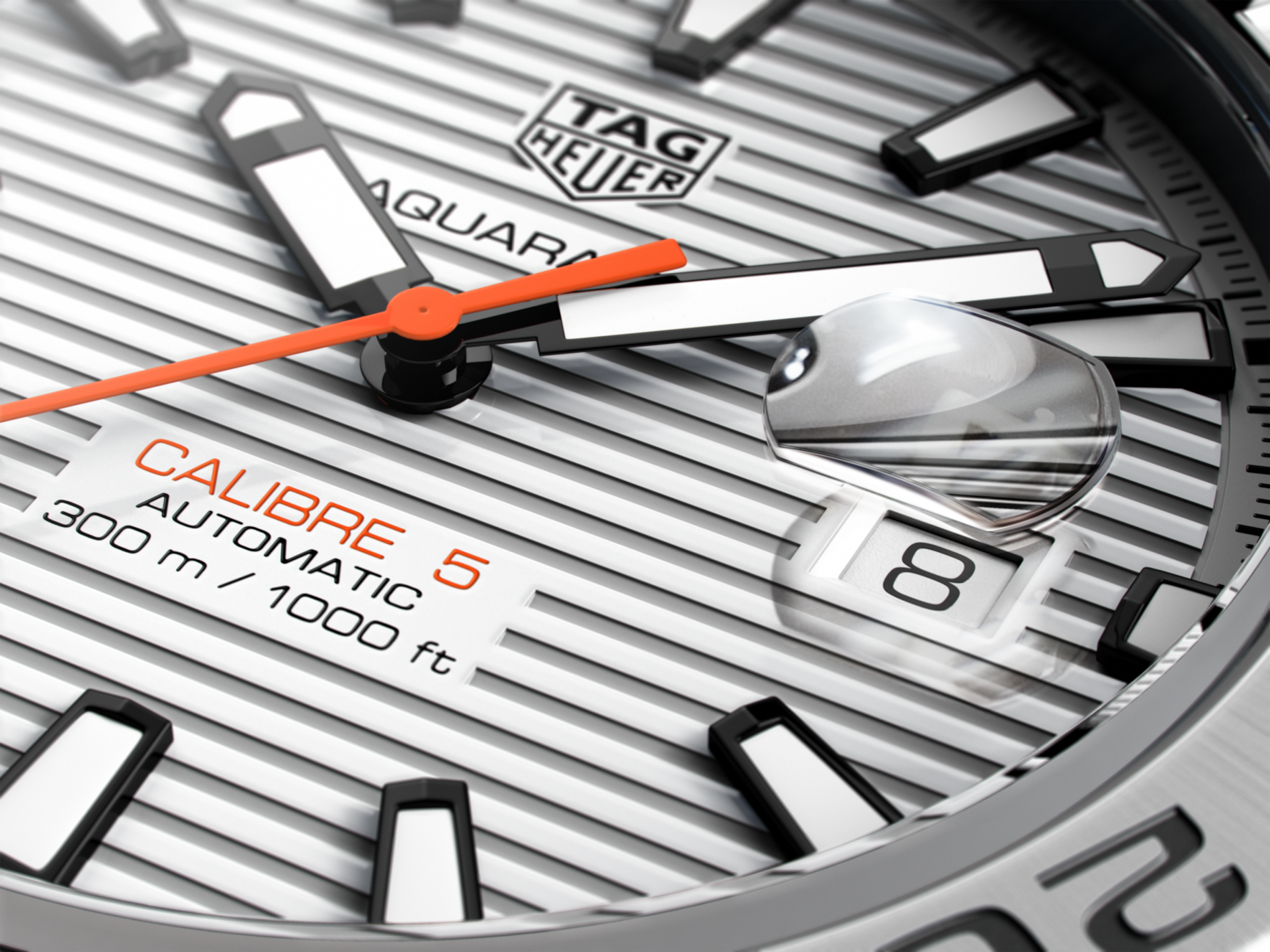 Tag Heuer Men's Aquaracer Automatic White Face WAY2013.BA0927