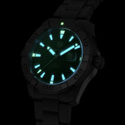 TAG Heuer Aquaracer Calibre 5 Automatic Green Dial Watch - WAY2015.BA0927