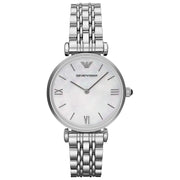 Emporio Armani Classic Mother of Pearl Dial Ladies Watch -AR1682