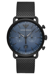 Emporio Armani Chronograph Quartz Blue Dial Men's Watch AR11201