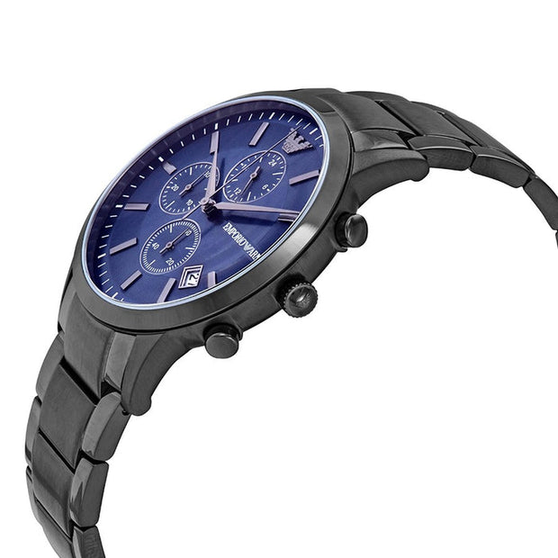 Emporio Armani Renato Chronograph Quartz Blue Dial Men's Watch AR11215