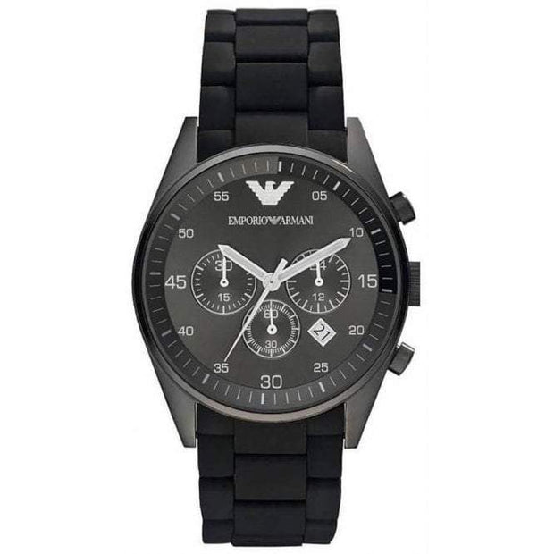 Emporio Armani Sport Chronograph Black Dial Men's Watch Item No. AR5889