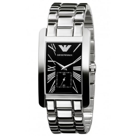 Emporio Armani Black Rectangle Men's Watch AR0156