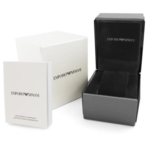 Emporio Armani Black Rectangle Men's Watch AR0156