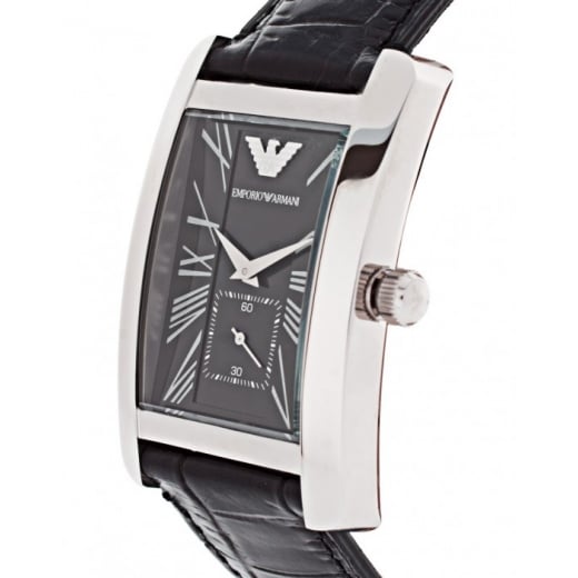 Emporio Armani Men's Classic Black Battery Watch- AR0143