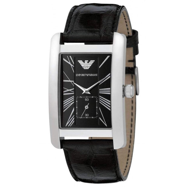 Emporio Armani  Men's Automatic Classic Black Watch- AR0143
