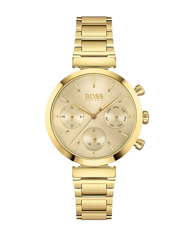 Hugo Boss Ladies Champagne colored/Yellow gold toned steel HB1502532