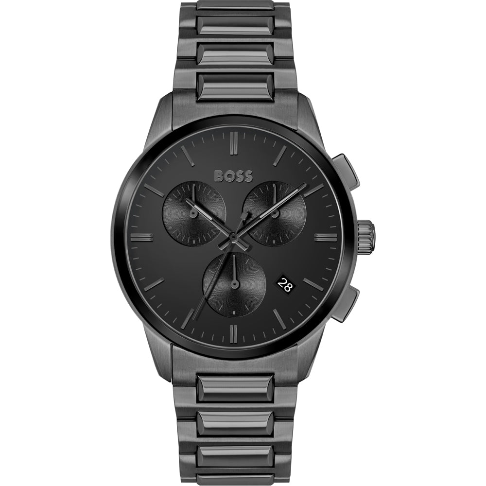 Hugo Boss Chronograph 43 mm Men's Battery Watch