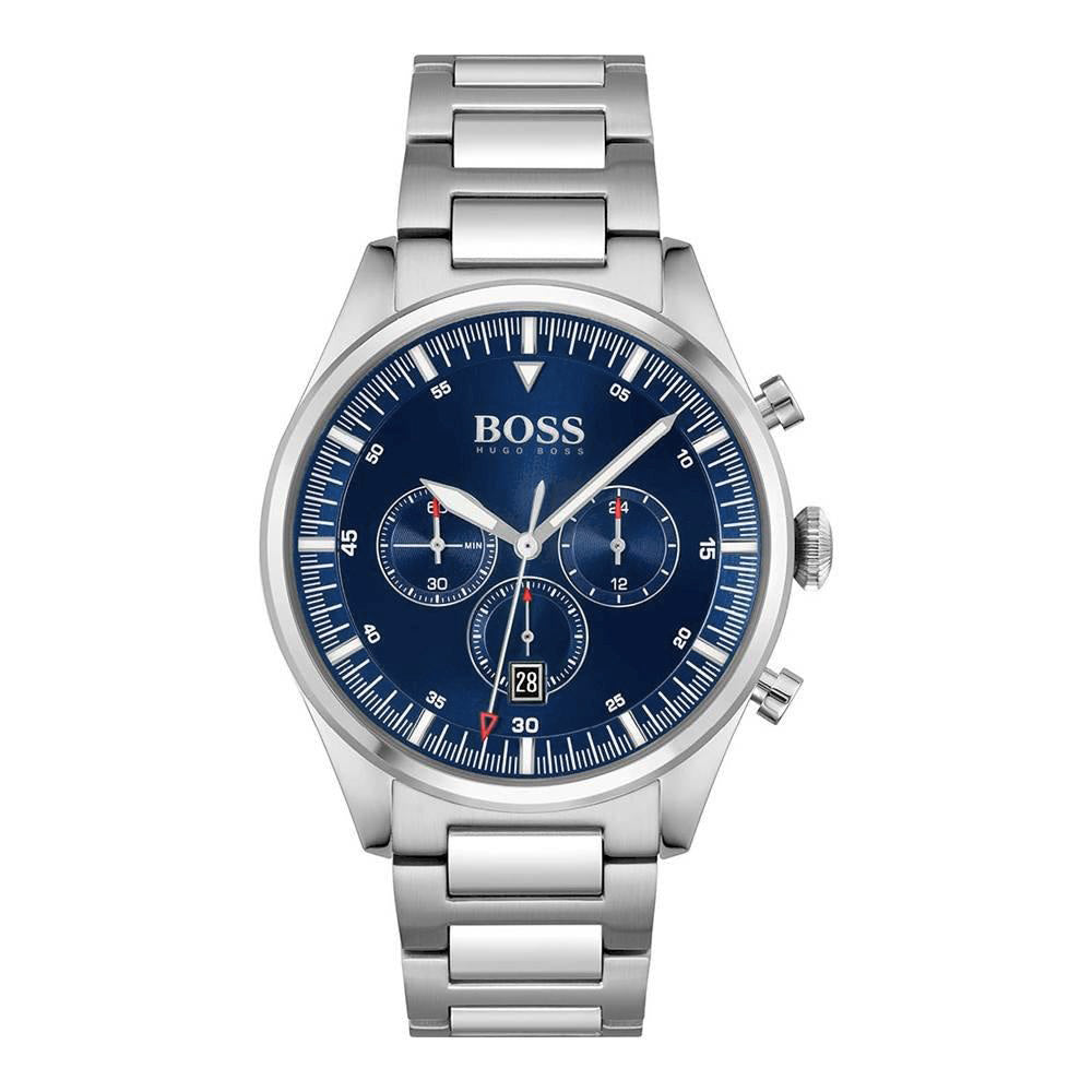 Hugo Boss Pioneer 44 mm Quartz Chronograph Men’s Watch