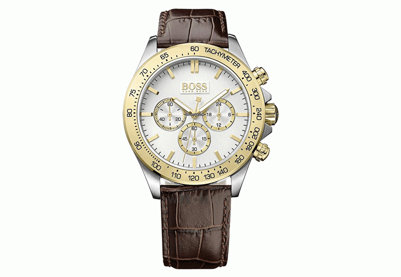 Hugo Boss Ikon Chronograph 44 mm Men's Battery Watch HB1513174