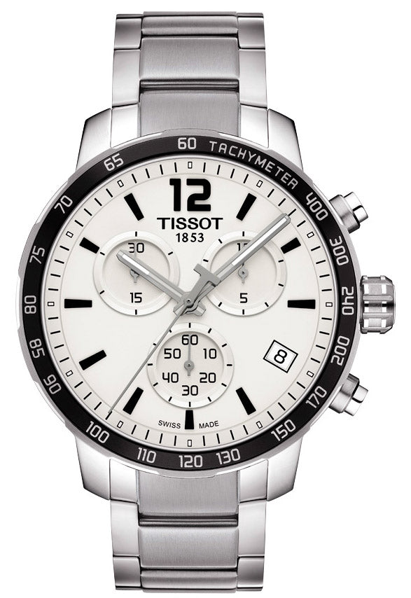 TISSOT Quickster Chronograph Silver Dial Men's Watch T095.417.11.037.00