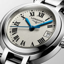 Longines PrimaLuna Silver Dial Stainless Steel Ladies Watch - L81104716