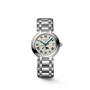 Longines Prima Luna Quartz White Dial Ladies Watch - L8.115.4.71.6