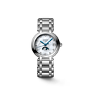 Longines Prima Luna Quartz Diamond White Dial Ladies Watch L8.115.4.87.6