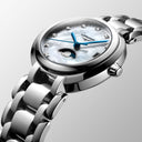 Longines Prima Luna Quartz Diamond White Dial Ladies Watch L8.115.4.87.6