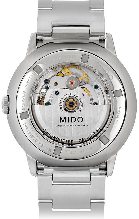 Mido Commander II Automatic Silver Dial Men's Watch
