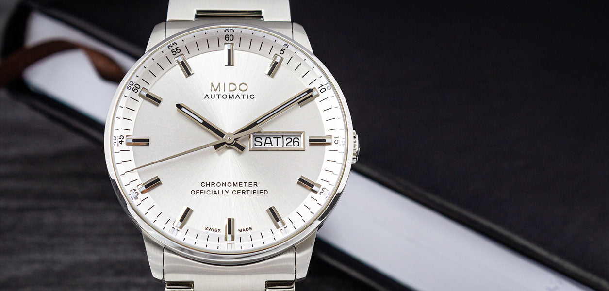 Mido Commander II Automatic Silver Dial Men's Watch