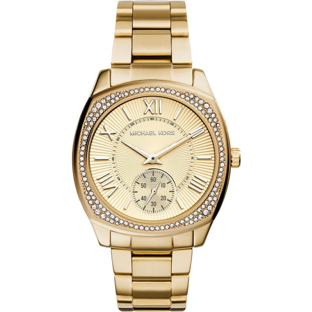 MICHAEL KORS Bryn Gold Dial Gold-plated Ladies Watch MK6134