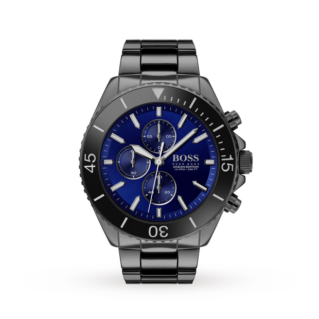 Hugo Boss Men's Analogue Quartz Watch with Ceramic Strap 1513743
