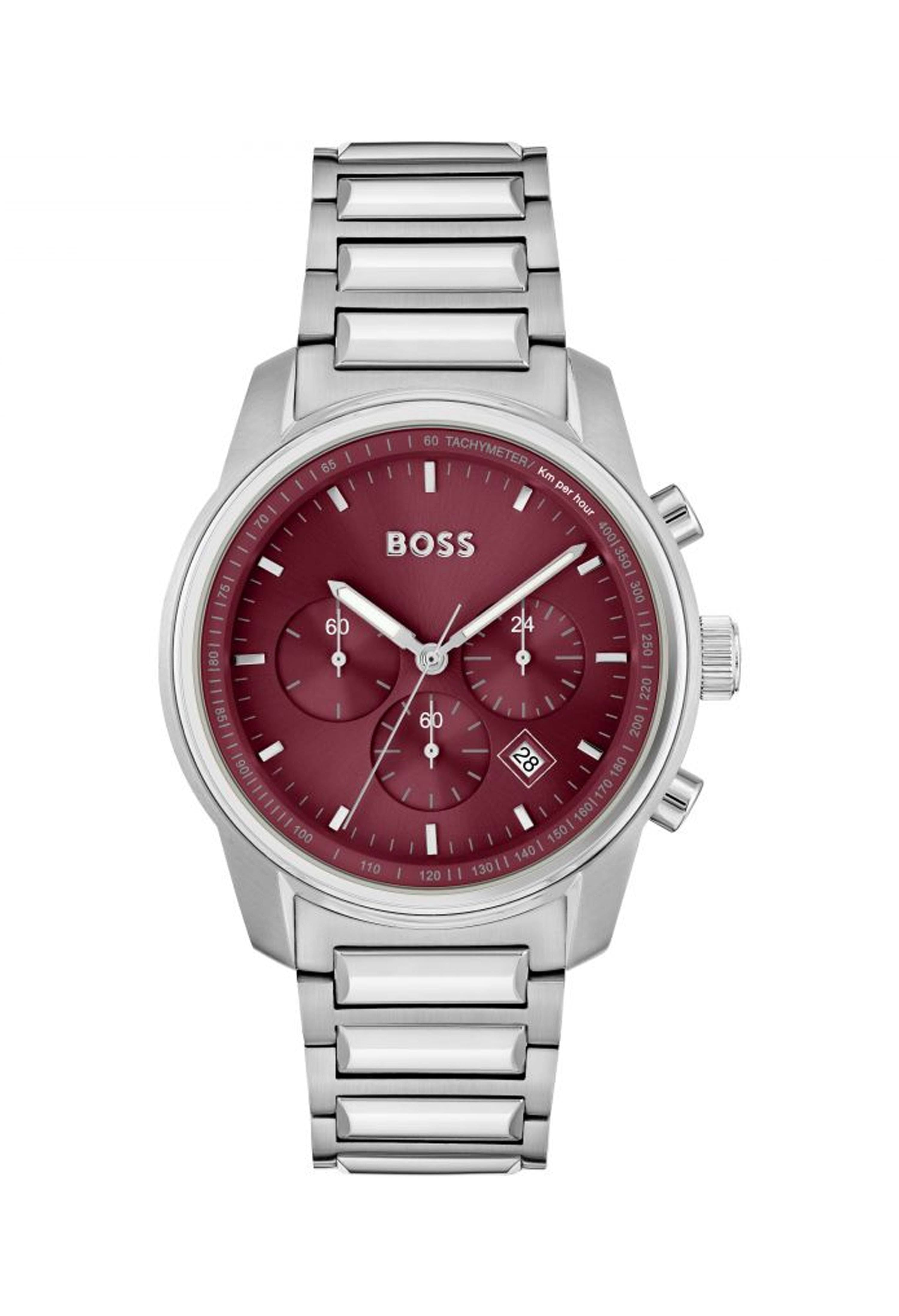 Hugo Boss Trace Chronograph 44 mm Men's Battery Watch HB1514004